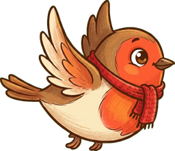 Ruby the little robin