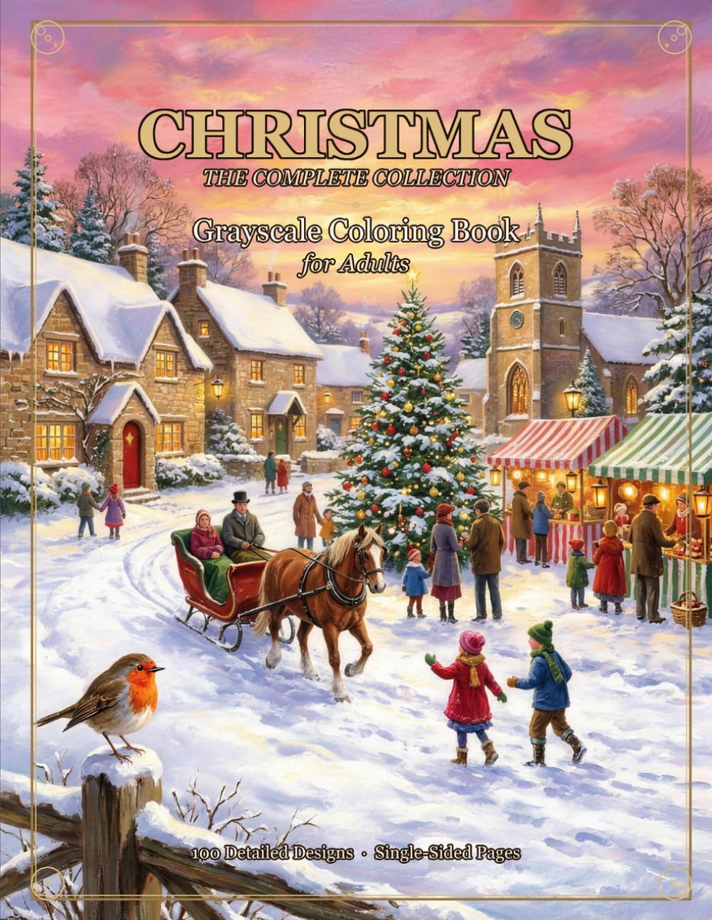 Christmas Grayscale: Complete Collection cover