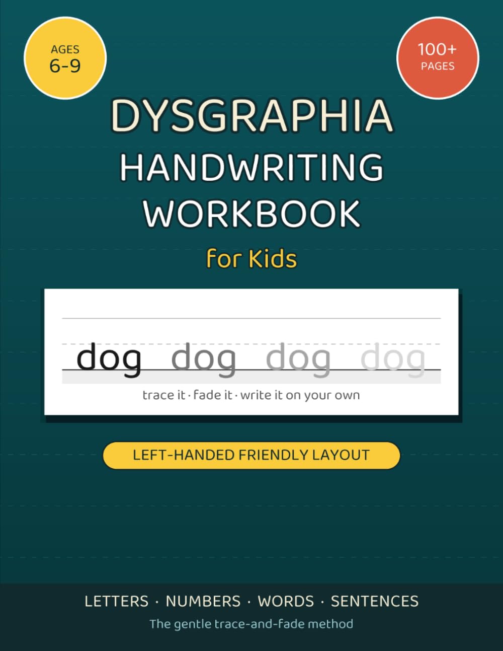 Dysgraphia Workbook: Kids cover