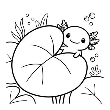 Adorable Axolotls sample page 2