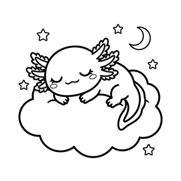 Adorable Axolotls sample page 8