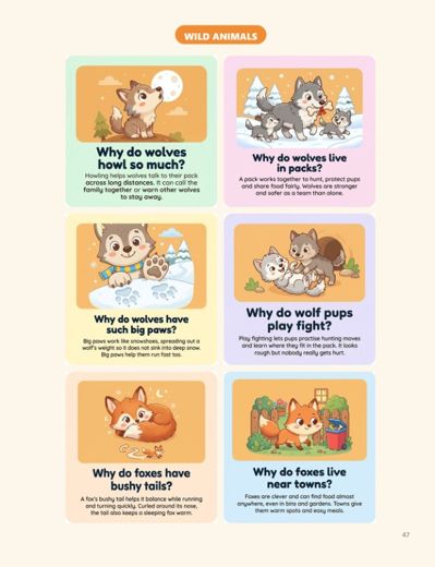 The Big Book of Why for Little Ones sample page 3