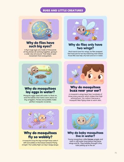 The Big Book of Why for Little Ones sample page 4