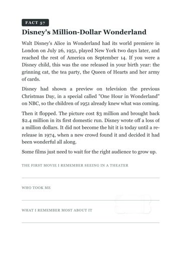 Born in 1951: 101 Things You Will Never Forget sample page 5