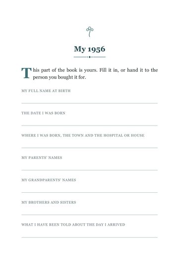 Born in 1956: 101 Things You Will Never Forget sample page 8