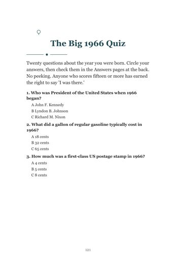 Born in 1966: 101 Things You Will Never Forget sample page 7