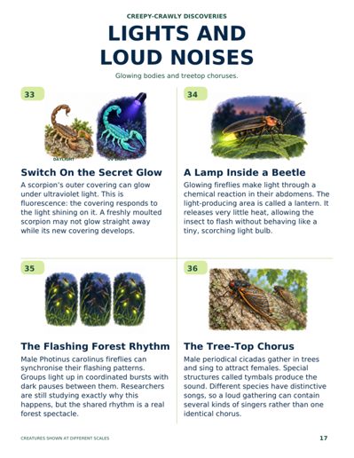 500 Gross and Amazing Bug Facts sample page 6