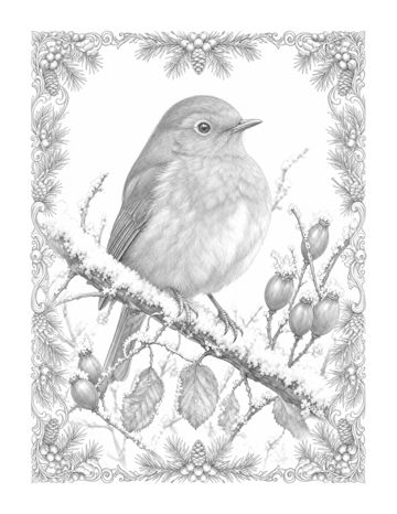 Christmas Grayscale: Complete Collection sample page 1