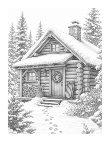 Christmas Grayscale: Complete Collection sample page 3