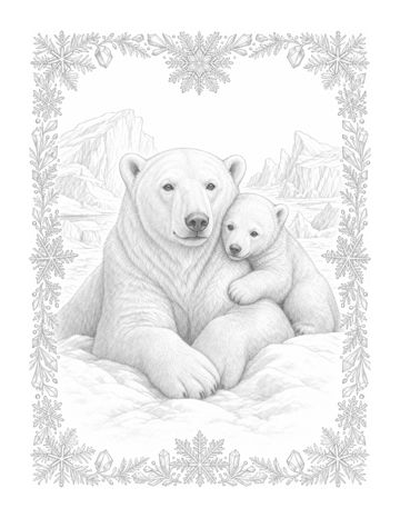 Christmas Grayscale: Complete Collection sample page 6