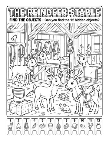 Christmas Seek & Find sample page 3