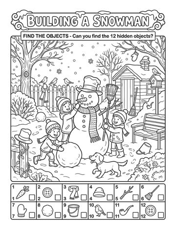 Christmas Seek & Find sample page 4