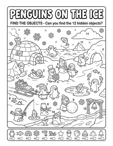 Christmas Seek & Find sample page 5