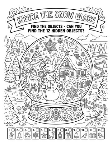 Christmas Seek & Find sample page 6