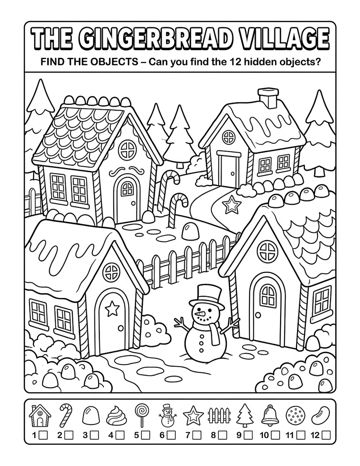Christmas Seek & Find sample page 8