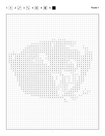 100 Dogs Mystery Mosaics sample page 3