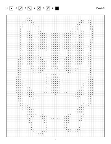 100 Dogs Mystery Mosaics sample page 6