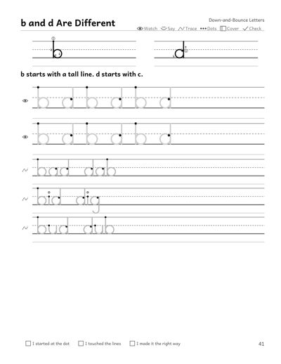 Dysgraphia Handwriting Workbook for Kids Ages 7-11 sample page 5