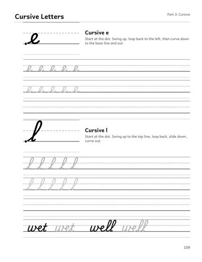 Dysgraphia Handwriting Workbook for Kids Ages 7-11 sample page 6
