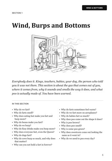 The Curious Kid's Gross Book of Why sample page 1