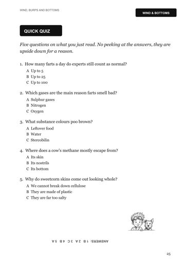The Curious Kid's Gross Book of Why sample page 5