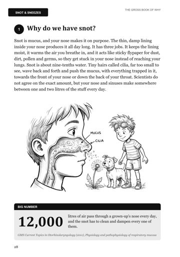 The Curious Kid's Gross Book of Why sample page 7
