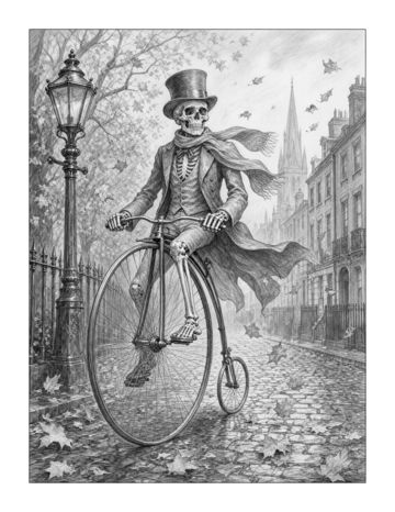 Halloween Grayscale: Complete Collection sample page 2