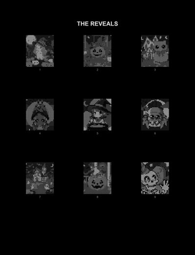 Halloween Mystery Mosaics: The Complete Collection sample page 6