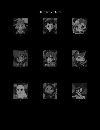 Halloween Mystery Mosaics, Volume Two sample page 6