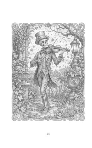 Pocket Sudoku & Grayscale Coloring: Halloween Edition sample page 6