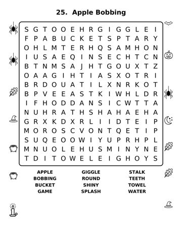 Halloween Word Search: Easy sample page 5