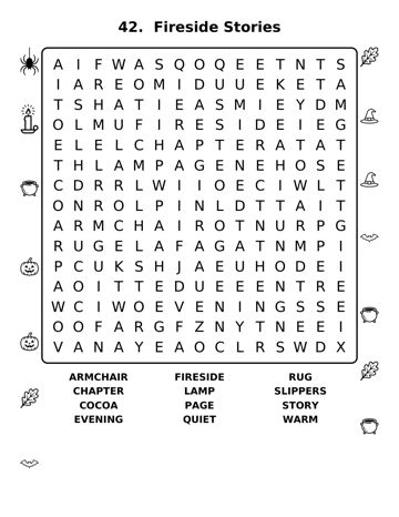 Halloween Word Search: Easy sample page 6