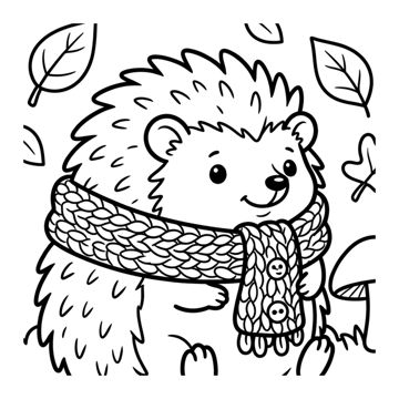 Hedgehog Bold & Easy sample page 2