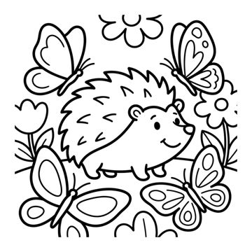 Hedgehog Bold & Easy sample page 4