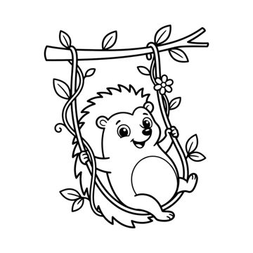 Hedgehog Bold & Easy sample page 5