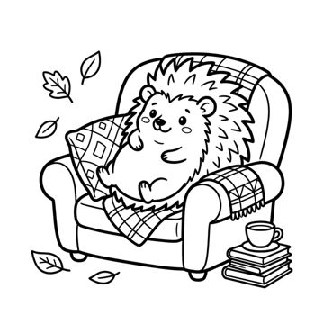 Hedgehog Bold & Easy sample page 6