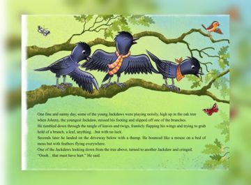 The Jackdaw with a Broken Wing sample page 1