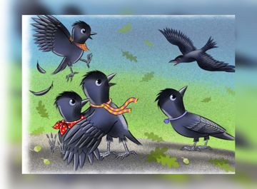 The Jackdaw with a Broken Wing sample page 2