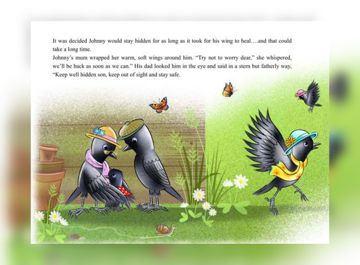 The Jackdaw with a Broken Wing sample page 4