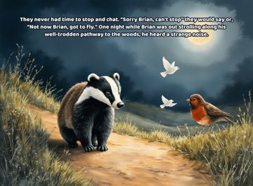 The Lonely Badger sample page 4