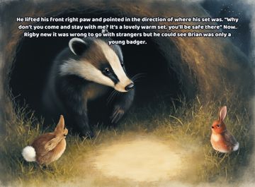 The Lonely Badger sample page 5