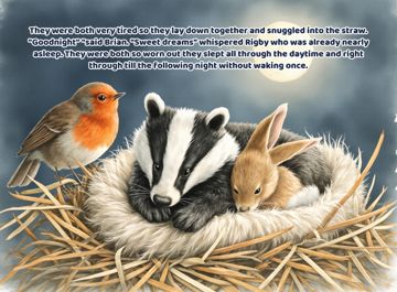 The Lonely Badger sample page 6