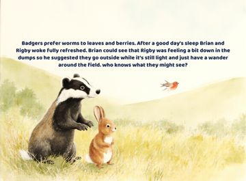 The Lonely Badger sample page 7