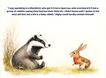 The Lonely Badger sample page 8