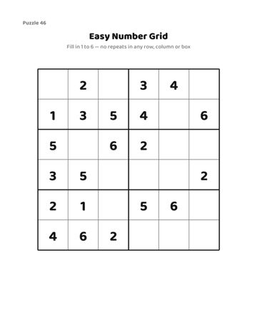 Gentle Puzzles for Seniors sample page 7