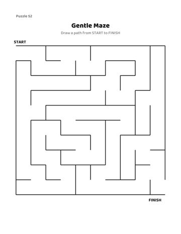 Gentle Puzzles for Seniors sample page 8