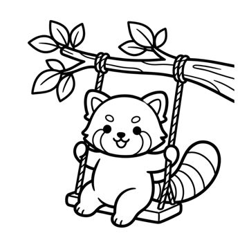 Red Panda Bold & Easy sample page 4