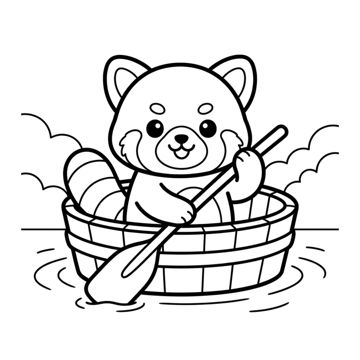 Red Panda Bold & Easy sample page 5