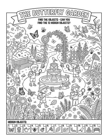 Summer Seek & Find sample page 5