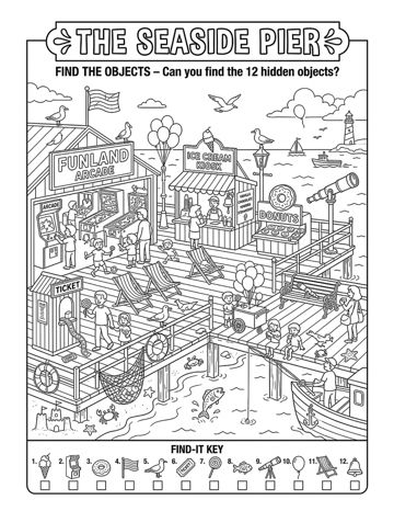 Summer Seek & Find sample page 8